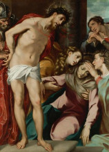 Репродукция картины "christ at the scourge column" художника "сарто андреа дель"