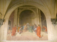 Картина "the miracle of the relics of san filippo, from the life of san filippo benizzi" художника "сарто андреа дель"
