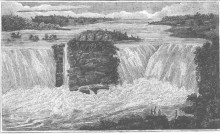 Копия картины "niagara falls" художника "свиньин павел"