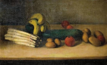 Картина "still life with cucumber" художника "сегал артур"