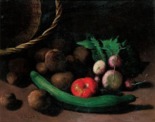 Картина "still life with vegetables" художника "сегал артур"