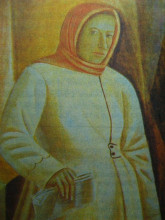Копия картины "portrait of olena pavlenko" художника "седляр, василий теофанович"