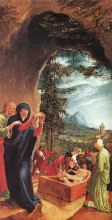 Копия картины "погребение христа" художника "альтдорфер альбрехт"