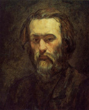 Копия картины "portrait of a man" художника "сезанн поль"