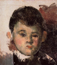 Картина "portrait of the artist&#39;s son" художника "сезанн поль"