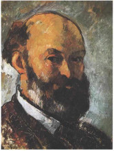 Картина "self-portrait" художника "сезанн поль"