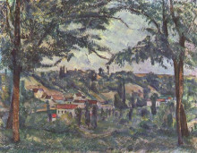 Копия картины "landscape" художника "сезанн поль"