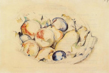 Копия картины "fruits" художника "сезанн поль"