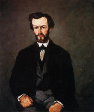 Картина "portrait of anthony valabregue" художника "сезанн поль"