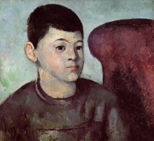 Картина "portrait of the artist&#39;s son" художника "сезанн поль"