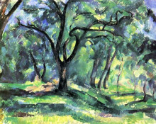 Копия картины "forest" художника "сезанн поль"