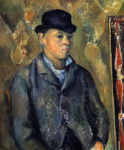 Репродукция картины "portrait of the artist&#39;s son" художника "сезанн поль"