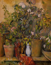 Копия картины "potted plants" художника "сезанн поль"