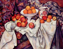 Картина "apples and oranges" художника "сезанн поль"