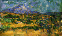 Копия картины "mont sainte-victoire" художника "сезанн поль"