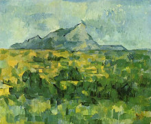 Копия картины "mont sainte-victoire" художника "сезанн поль"