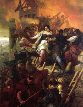 Копия картины "women of eger" художника "секей берталан"