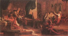 Картина "king l&#225;szl&#243; v and ulrik cillei" художника "секей берталан"