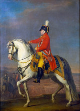 Картина "retrato equestre de jo&#227;o v de portugal" художника "секейра домингос"