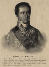 Копия картины "manuel in&#225;cio martins pamplona corte real, count of subserra" художника "секейра домингос"