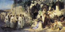 Копия картины "christ and sinner" художника "семирадский генрих"