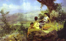 Картина "rest" художника "семирадский генрих"