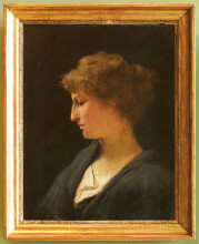 Копия картины "portrait of a woman" художника "семирадский генрих"