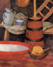 Картина "still life with churn" художника "серюзье поль"