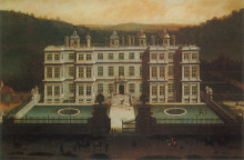 Картина "a view of longleat" художника "сиберехтс ян"