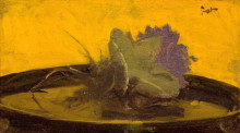 Репродукция картины "violets" художника "сикерт уолтер"