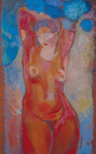 Репродукция картины "nude" художника "симониди мишель"