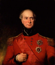 Репродукция картины "sir herbert taylor" художника "симпсон джон"