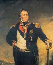 Копия картины "sir charles napier, admiral" художника "симпсон джон"