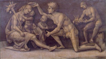 Репродукция картины "allegory of fecundity and abundance" художника "синьорелли лука"
