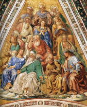 Репродукция картины "martyrs and saint virgins" художника "синьорелли лука"