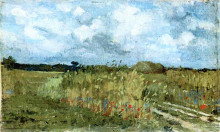 Картина "flowering field" художника "андрееску ион"