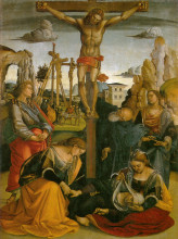 Картина "crucifixion of st. sepulchre" художника "синьорелли лука"