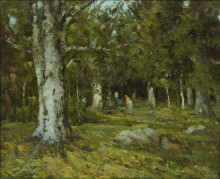 Картина "in the forest" художника "андрееску ион"
