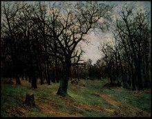 Картина "leafless forest" художника "андрееску ион"