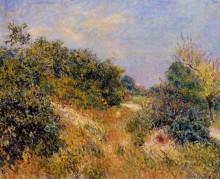 Копия картины "edge of fountainbleau forest june morning" художника "сислей альфред"