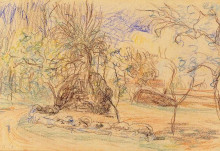 Копия картины "orchard" художника "сислей альфред"