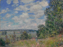 Картина "landscape" художника "сислей альфред"