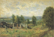 Копия картины "landscape in summer" художника "сислей альфред"