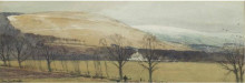 Картина "the first snow, howden hill, selkirk" художника "скотт том"