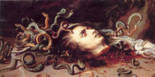 Копия картины "head of medusa" художника "снейдерс франс"