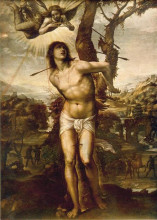 Картина "st sebastian" художника "содома"