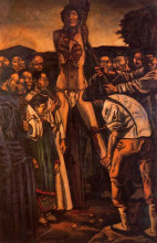 Репродукция картины "chinese torture" художника "солана хосе гутьеррес"