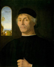 Копия картины "portrait of a man" художника "соларио андреа"