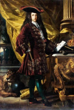 Картина "portrait of charles vi, holy roman emperor (1685-1740)" художника "солимена франческо"