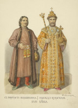 Картина "from portrait of the naryshkin. royal clothing" художника "солнцев фёдор"